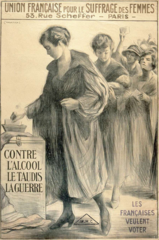 French Women's Suffrage poster